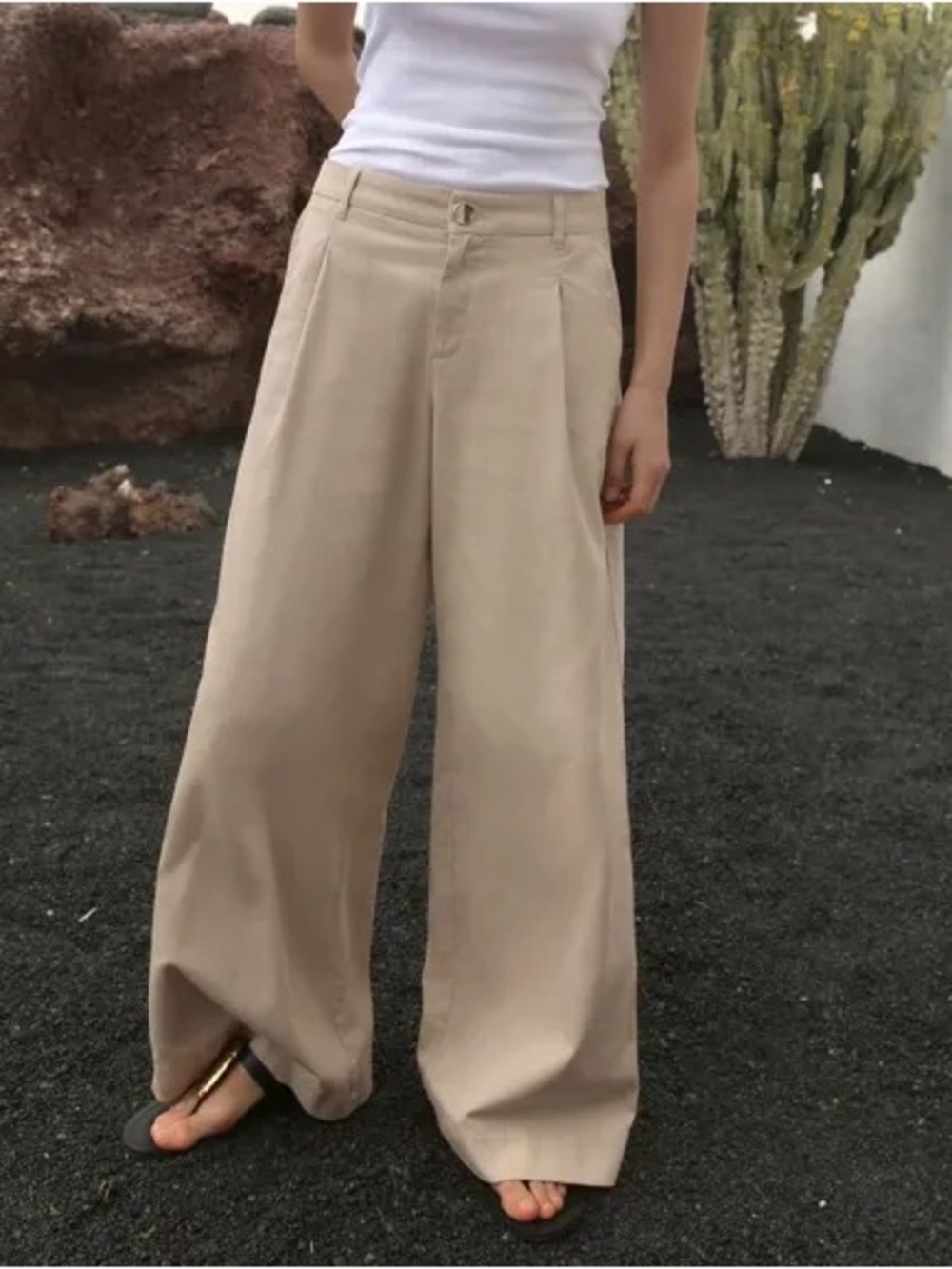 Zara wide leg pants